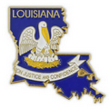 Louisiana Pin
